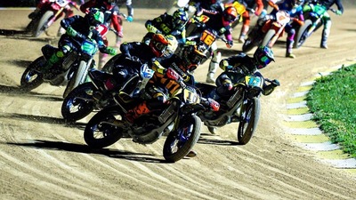 100km dei campioni, le foto della gara al Ranch di Valentino Rossi