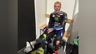 Salmo in versione pilota MotoGP: è pronto a sostituire Morbidelli?