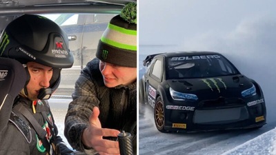 MotoGP: Alex Rins a lezione di rally dalla famiglia Solberg