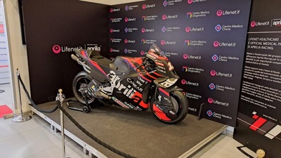 Al CeMeDi  di Torino la  Aprilia Racing ufficiale della MotoGP