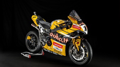 SBK Misano: Ducati Aruba si tinge di giallo