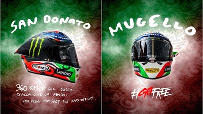 MotoGP, al Mugello è tempo di caschi speciali