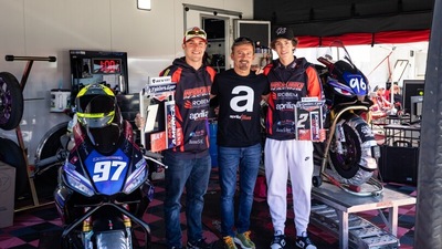 MotoAmerica: la doppietta Aprilia a Laguna Seca, davanti a Max Biaggi