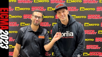 Savadori: "In Aprilia lavoriamo sui dettagli, per il mondiale dico Bagnaia" | Eicma 2023