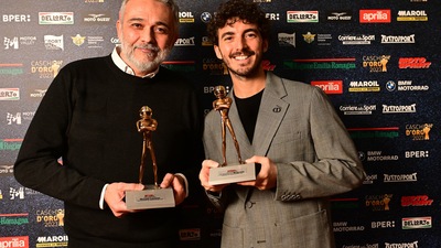 Caschi d'Oro, Bagnaia: "Sinner è un riferimento, mi piace la sua attitudine