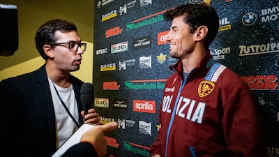 Caschi d'Oro, Corsi: "Contento di correre nel mondiale Supersport"