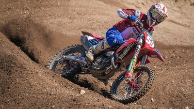 Valerio Lata vince il GP del Trentino EMX250