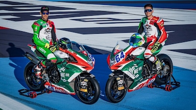 SSP, Misano: livrea tricolore per le MV Agusta del team MotoZoo