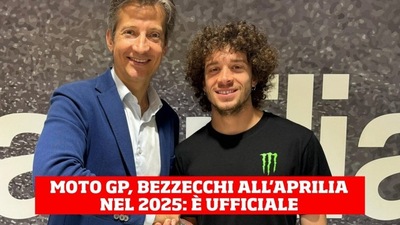MotoGP, Bezzecchi in Aprilia dal 2025: è ufficiale