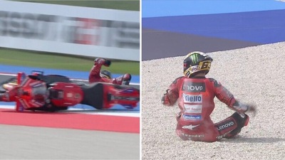 MotoGP Emilia-Romagna: Bagnaia cade, Martin scappa a +24