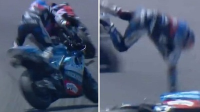 MotoGP, GP Indonesia: Miguel Oliveira, caduta spaventosa nelle libere