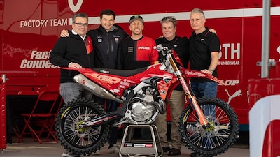 Ducati Desmo 450MX Troy Lee