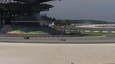 Test Sepang, Pecco finisce nella ghiaia: ecco l'errore di Bagnaia