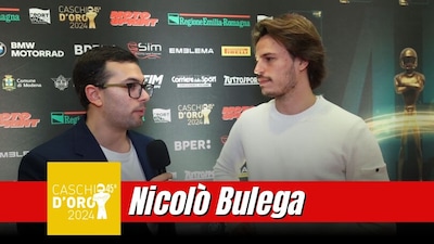 Caschi d'Oro 2024, l'intervista a Bulega