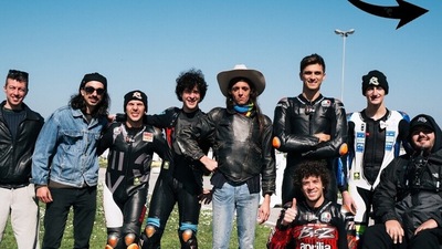 MotoGP: Lucio Corsi in pista con Bezzecchi e la VR46 Academy