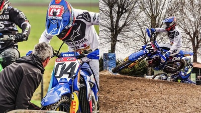 Andrea Dovizioso vincente anche nel Motocross