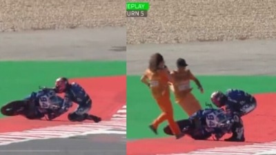 WorldSSP Portimao, caduta sciocca per Lucas Mahias a fine sessione