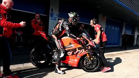 SBK Test Jerez: Scott Redding scende in pista - VIDEO