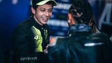 Lewis Hamilton e Valentino Rossi: le immagini
