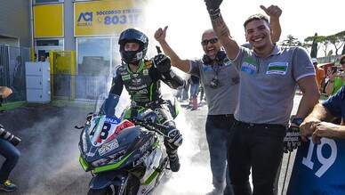 Salto in alto per Brianti, dal CIV al mondiale Supersport 300