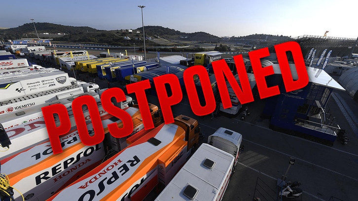 Posticipato Jerez: la MotoGP è rimandata a data da destinarsi