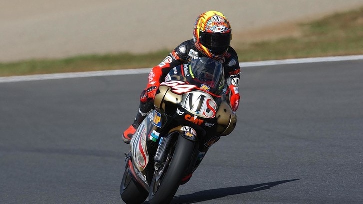 6 aprile 2003: Poggiali vince in Giappone al suo esordio in 250cc