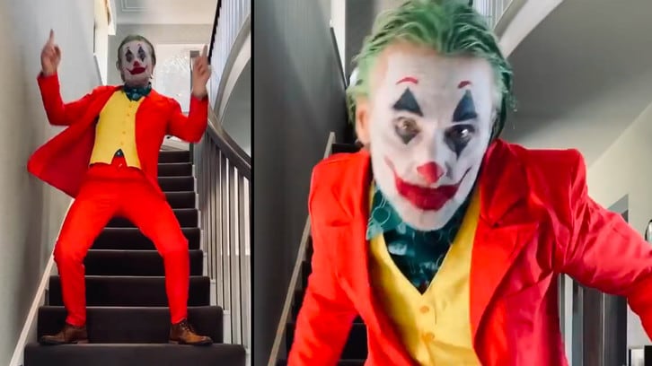 Quarantena: Carl Fogarty diventa il Joker - VIDEO