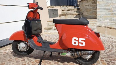 Capirossi: “La mia Vespa 50 ora sembra una moto da cross…”  - LE FOTO