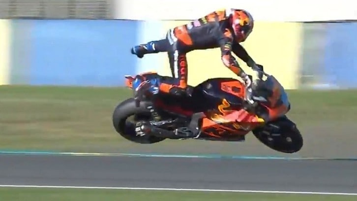 GP di Francia: le cadute più spettacolari di Le Mans - VIDEO