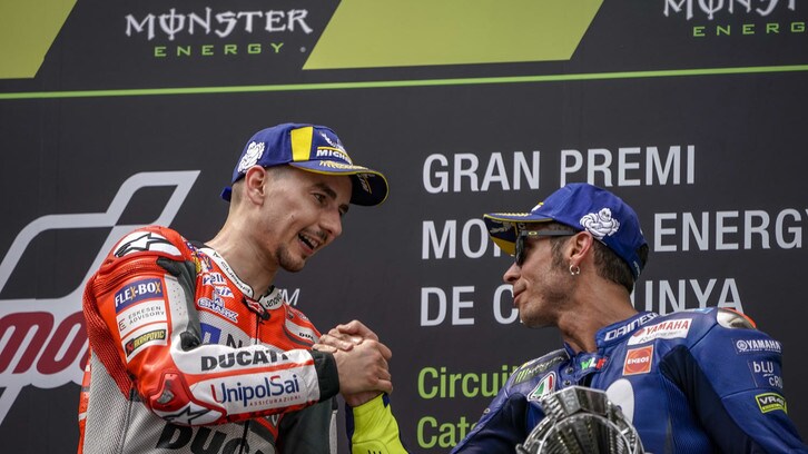 Jorge Lorenzo: “Rossi il migliore di sempre, poi Marquez e Agostini”