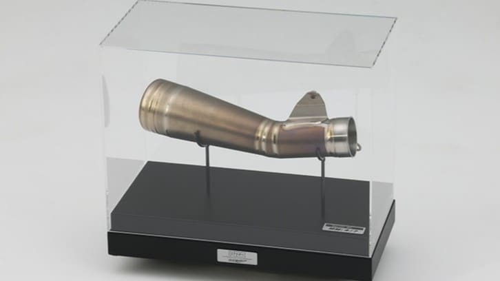 MotoGP: in vendita lo scarico della Honda di Marc Marquez