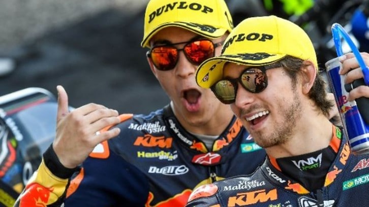 Moto2, il team Ajo-KTM è il pigliatutto di categoria