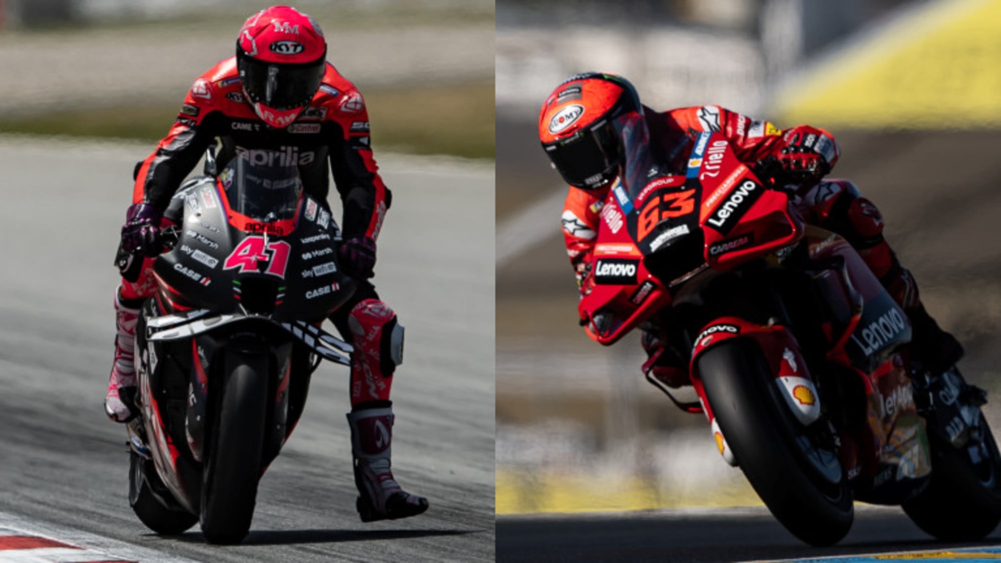 Aprilia-Ducati, braccio di ferro italiano nella MotoGP