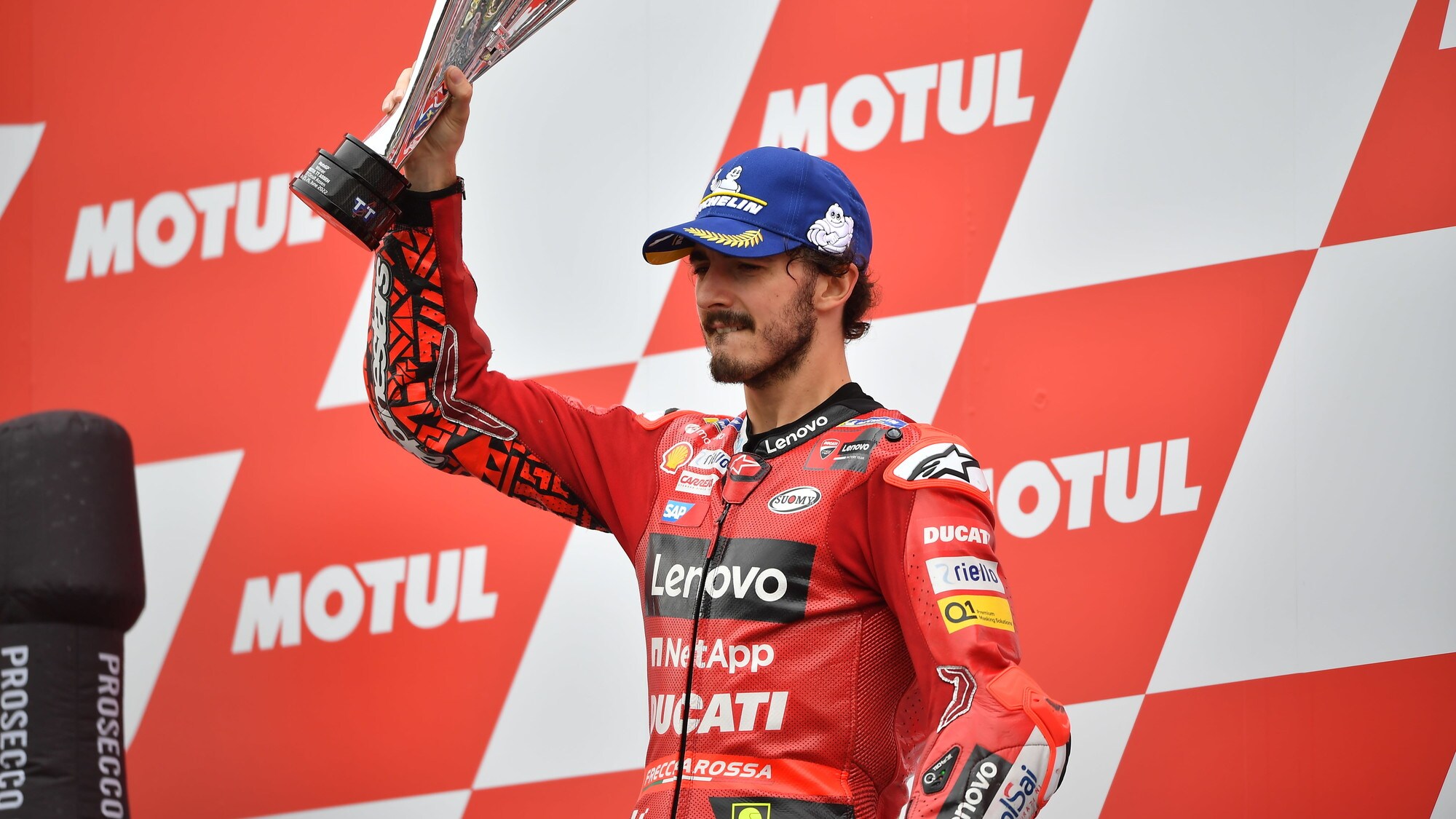 MotoGP Olanda, Bagnaia: "Avevo il terrore di cadere di nuovo, è andata ...