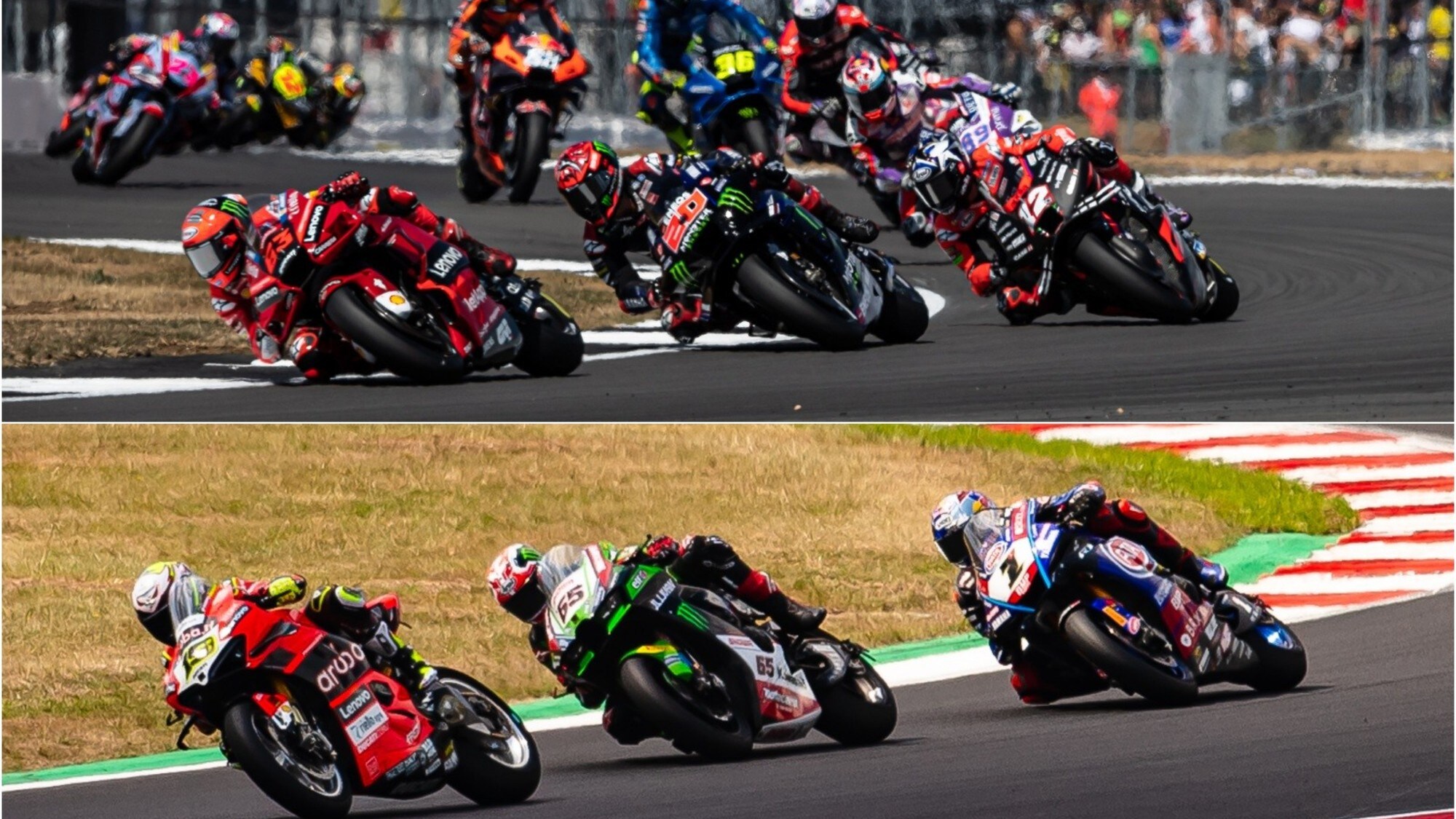 Così uguali, così diversi: in MotoGP e SBK il titolo è un affare per 3