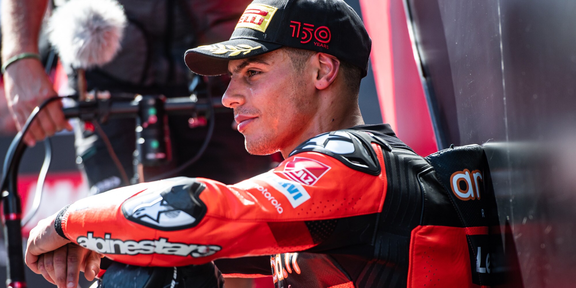 SBK Barcellona, Rinaldi: “Ho lottato ma cercando di non bruciare le gomme”