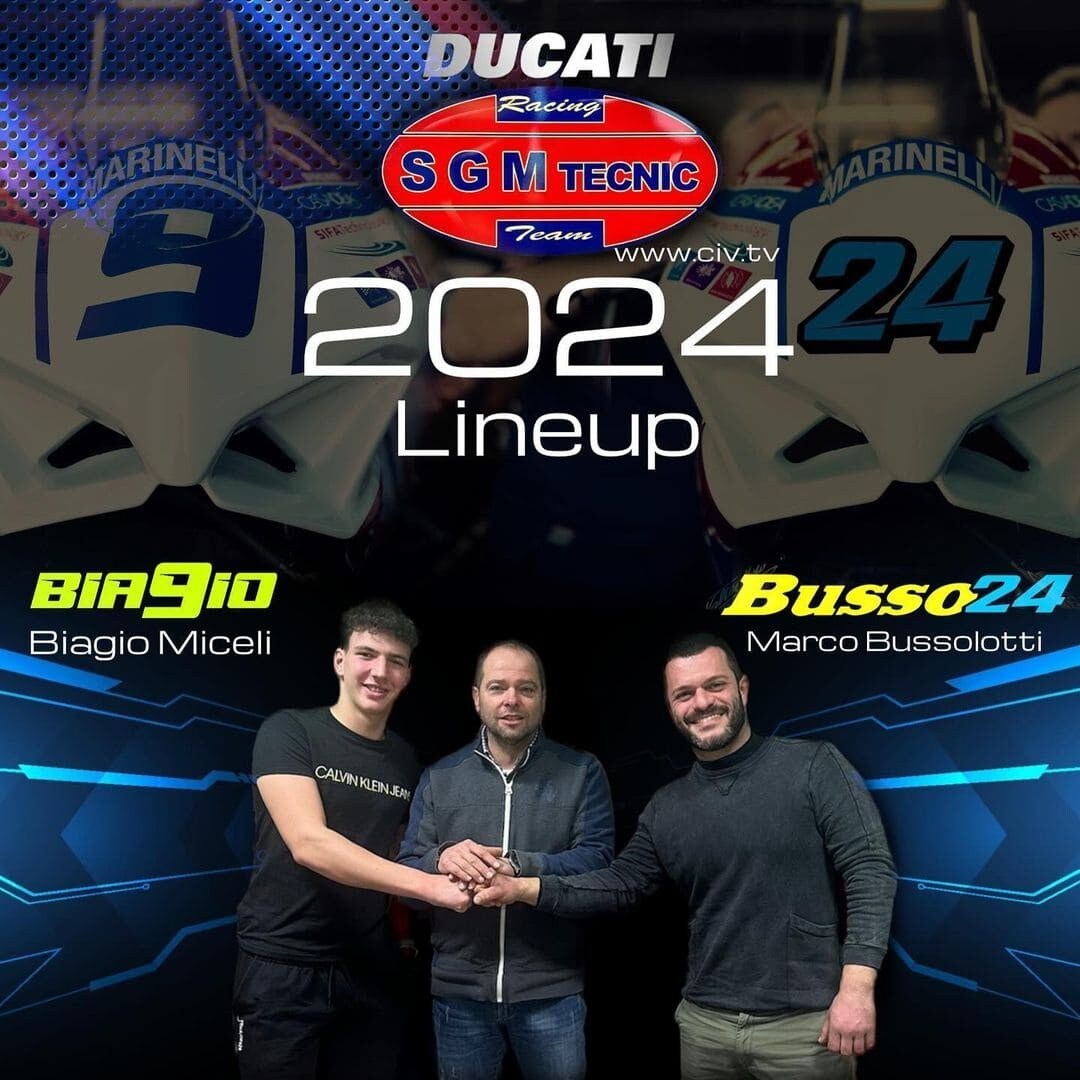 CIV: Bussolotti saluta la Yamaha e passa alla Ducati-SGM Tecnic