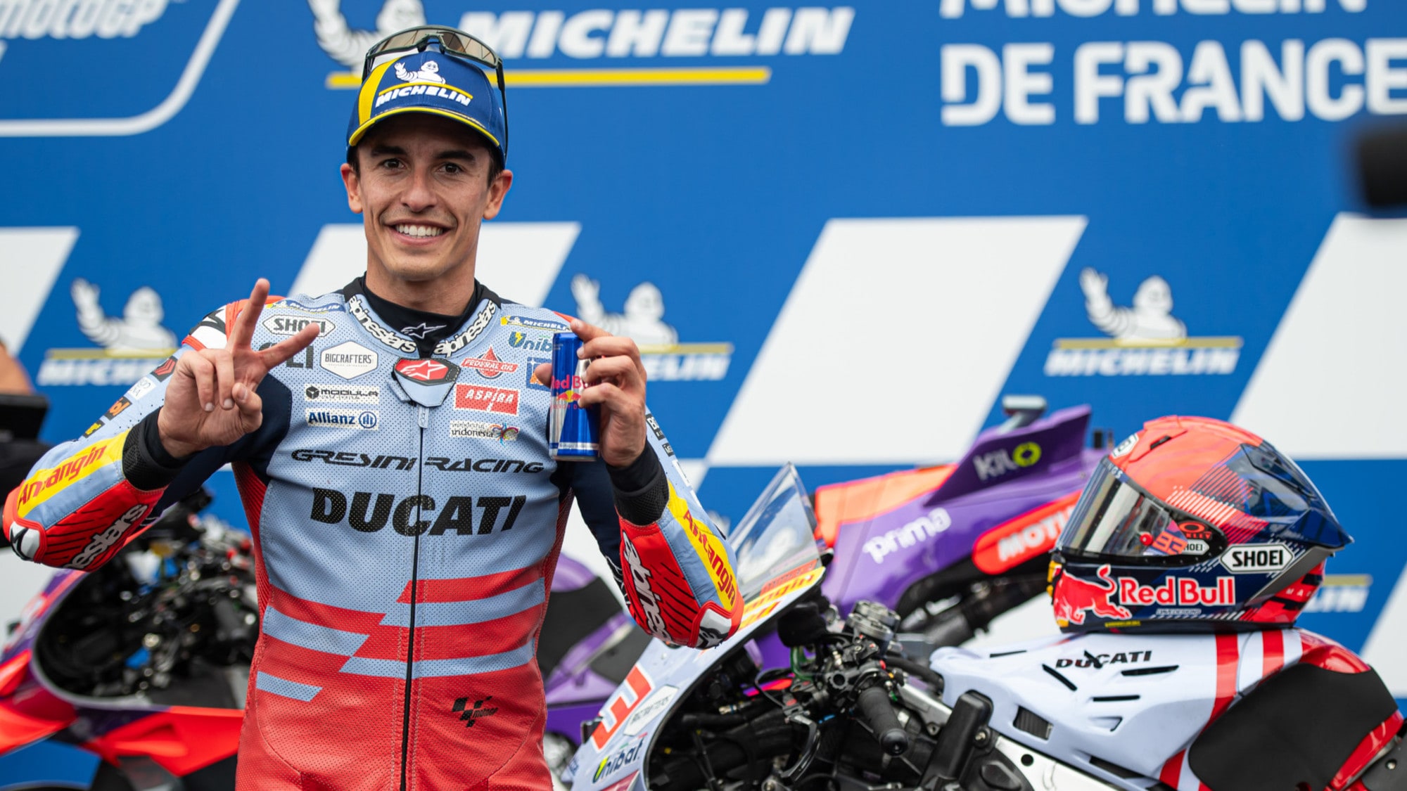 Marc Marquez, a Le Mans il primo podio back-to-back dal 2021 | Motosprint