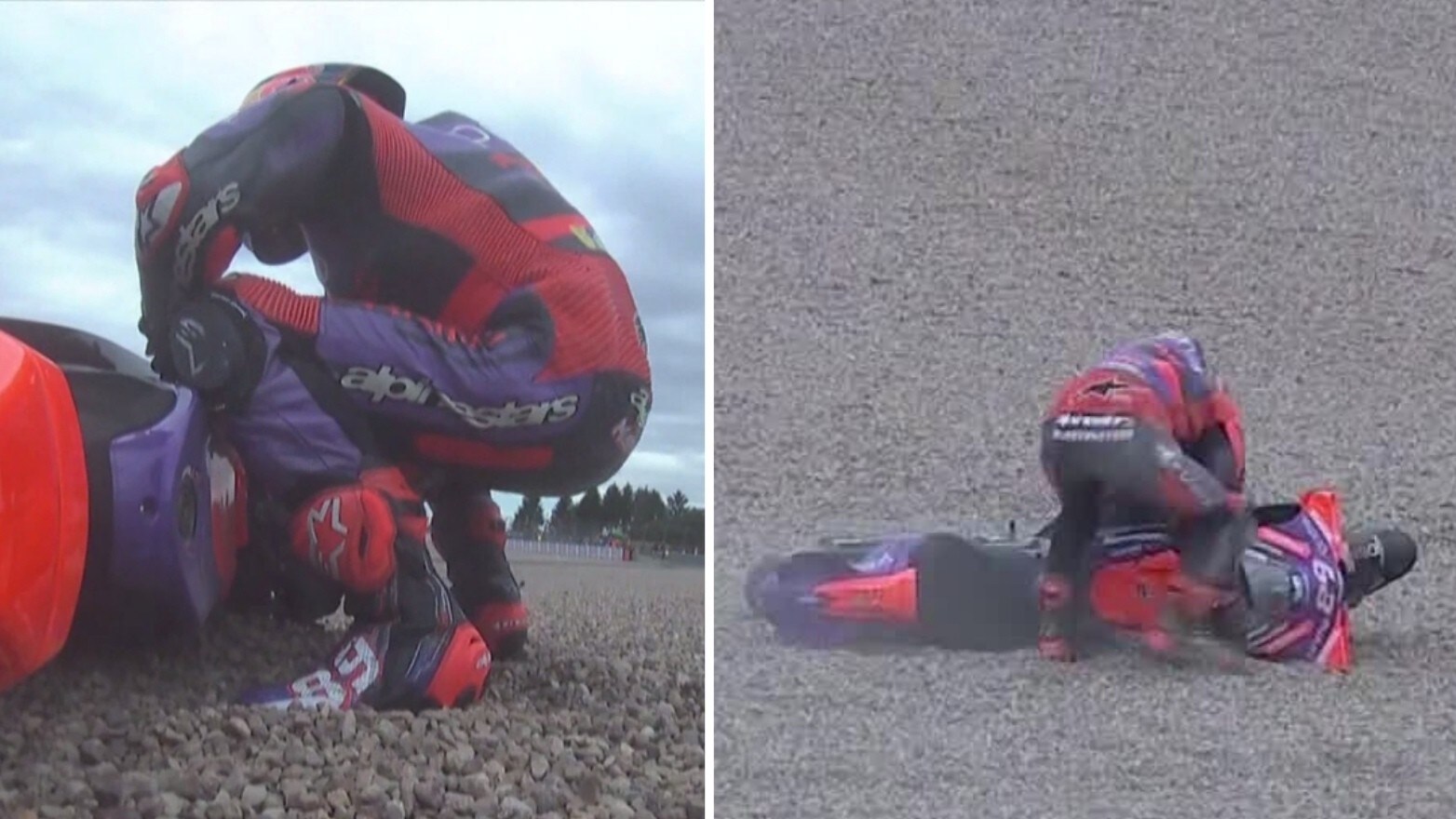 MotoGP Germania: Jorge Martin cade sotto la pressione di Pecco Bagnaia