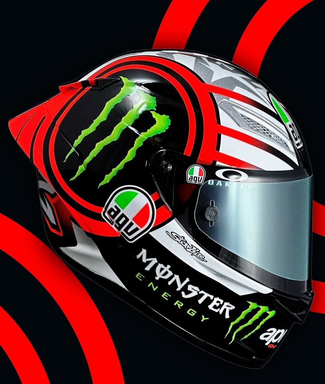 MotoGP, il design del casco 2025 di Marco Bezzecchi