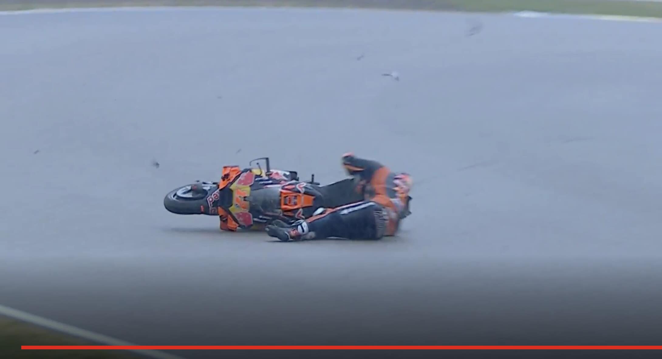 MotoGP, violento high side per Vinales al Sachsenring nelle qualifiche