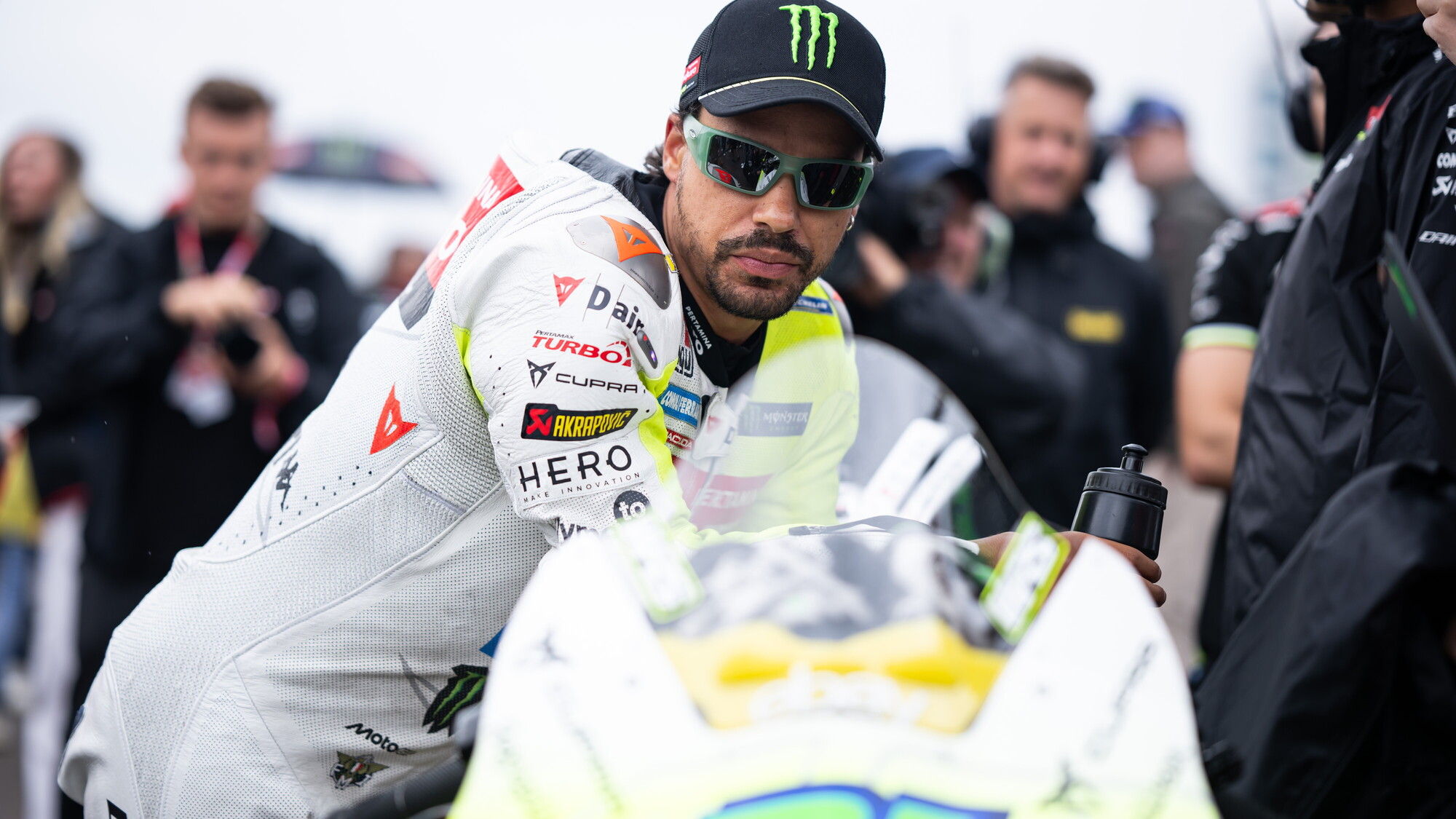 GP Germania: forte contusione alla clavicola sinistra per Morbidelli