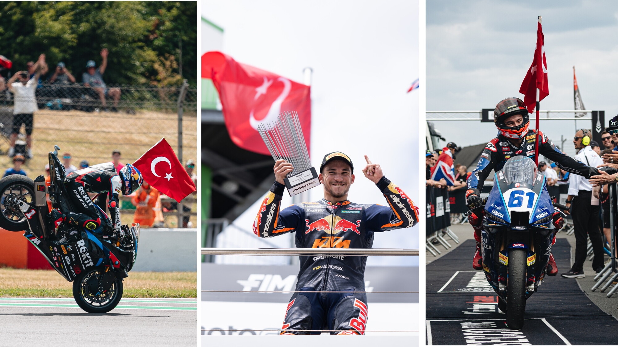 Eredità Sofuoglu: domenica perfetta per la Turchia grazie a Toprak, Can e Deniz 