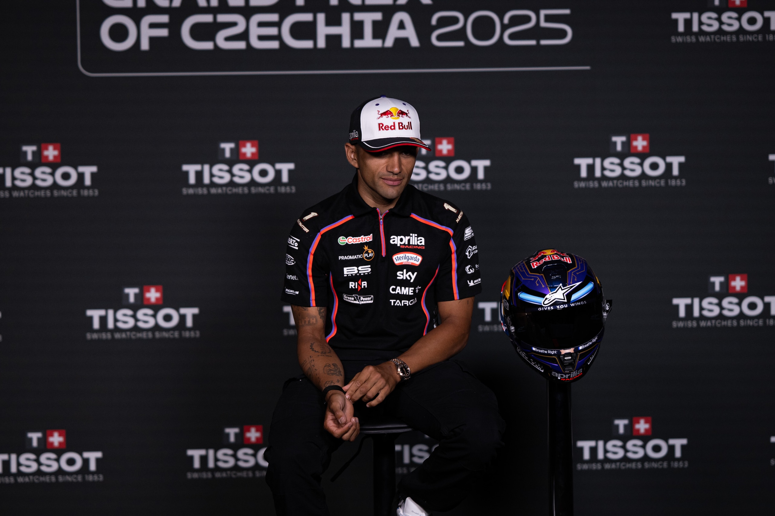 MotoGP, Martin chiarisce la situazione con Aprilia: le foto della conferenza stampa