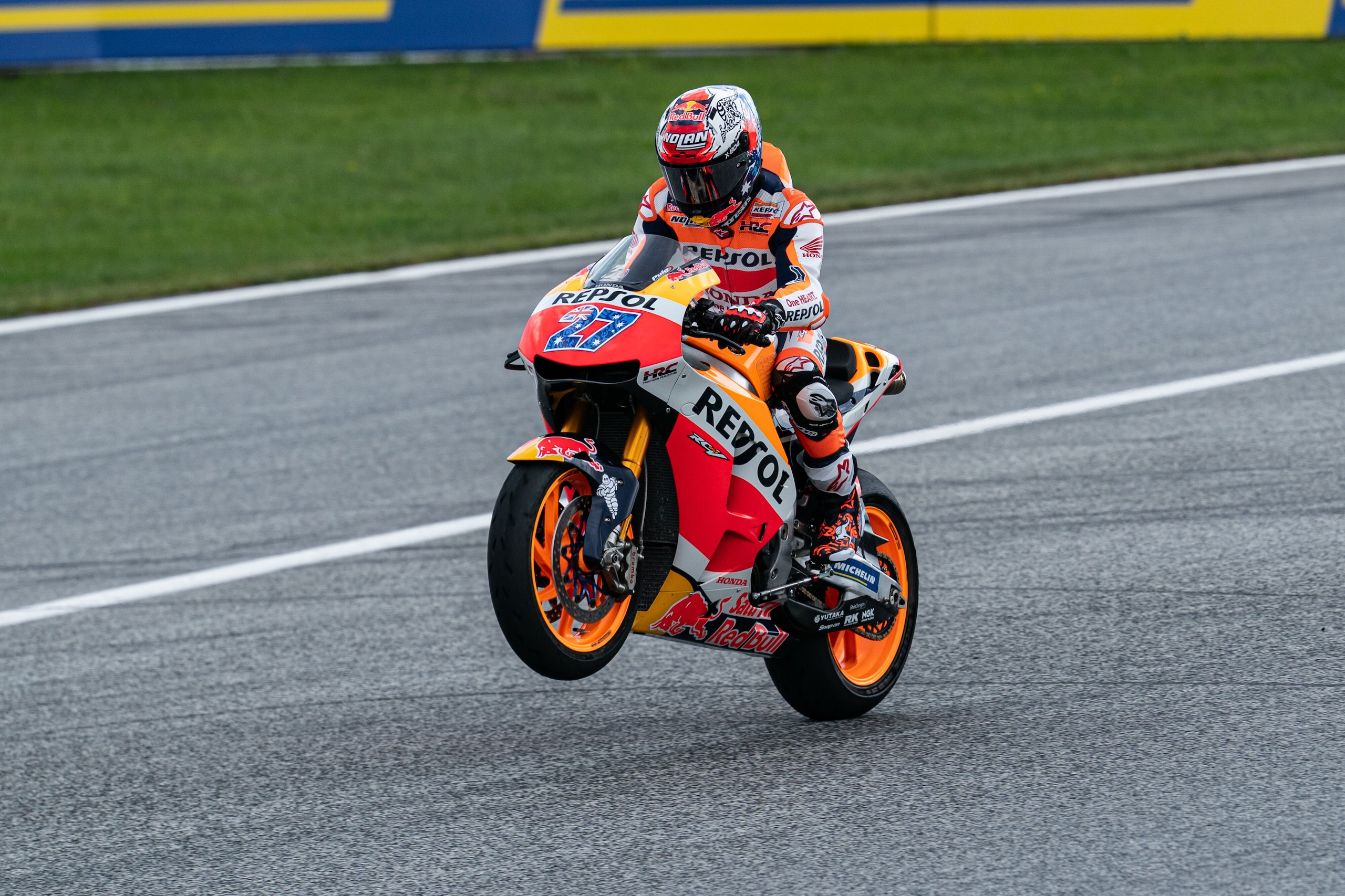 La parata delle MotoGP Legend al Red Bull Ring: tutte le foto