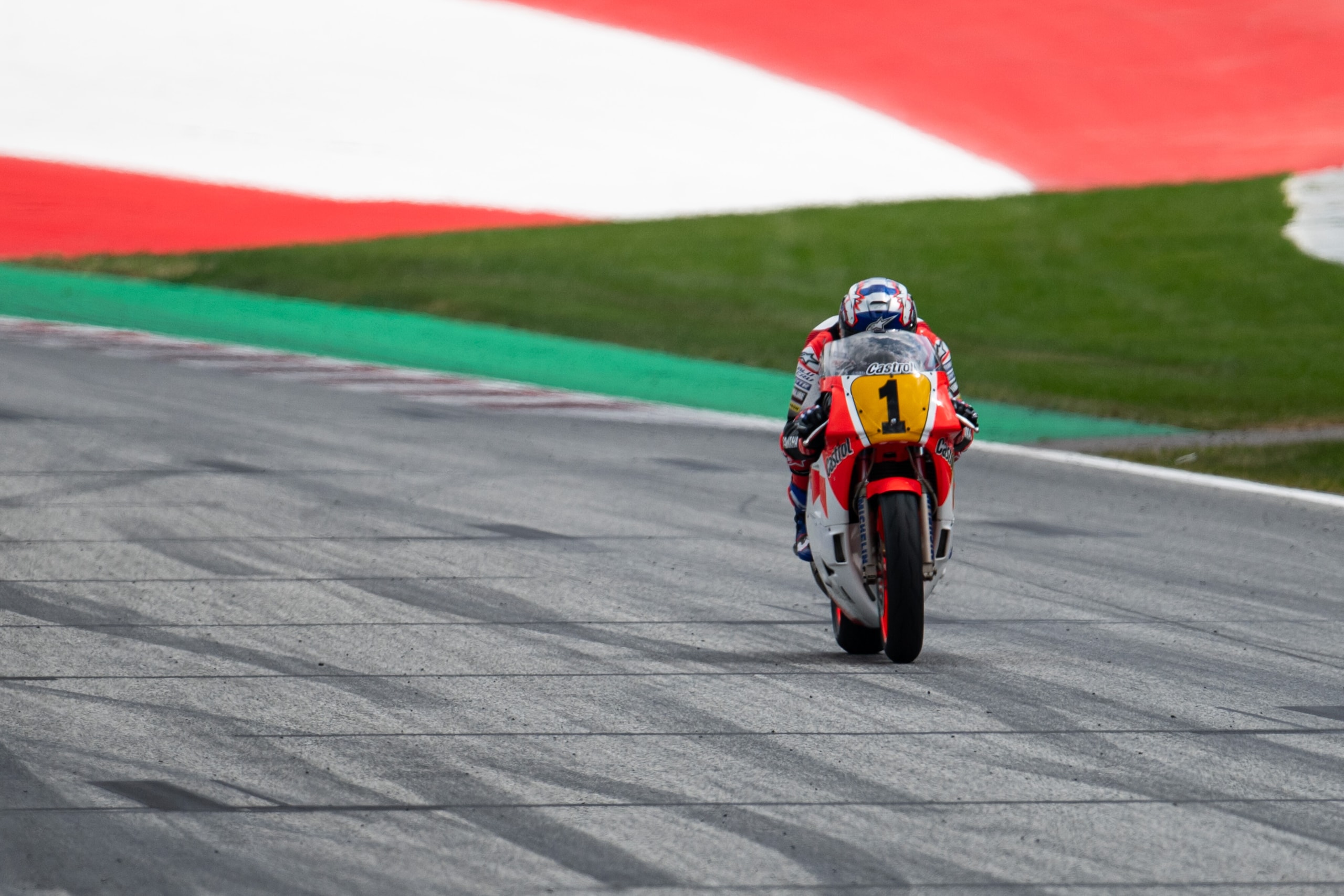 La parata delle MotoGP Legend al Red Bull Ring: tutte le foto