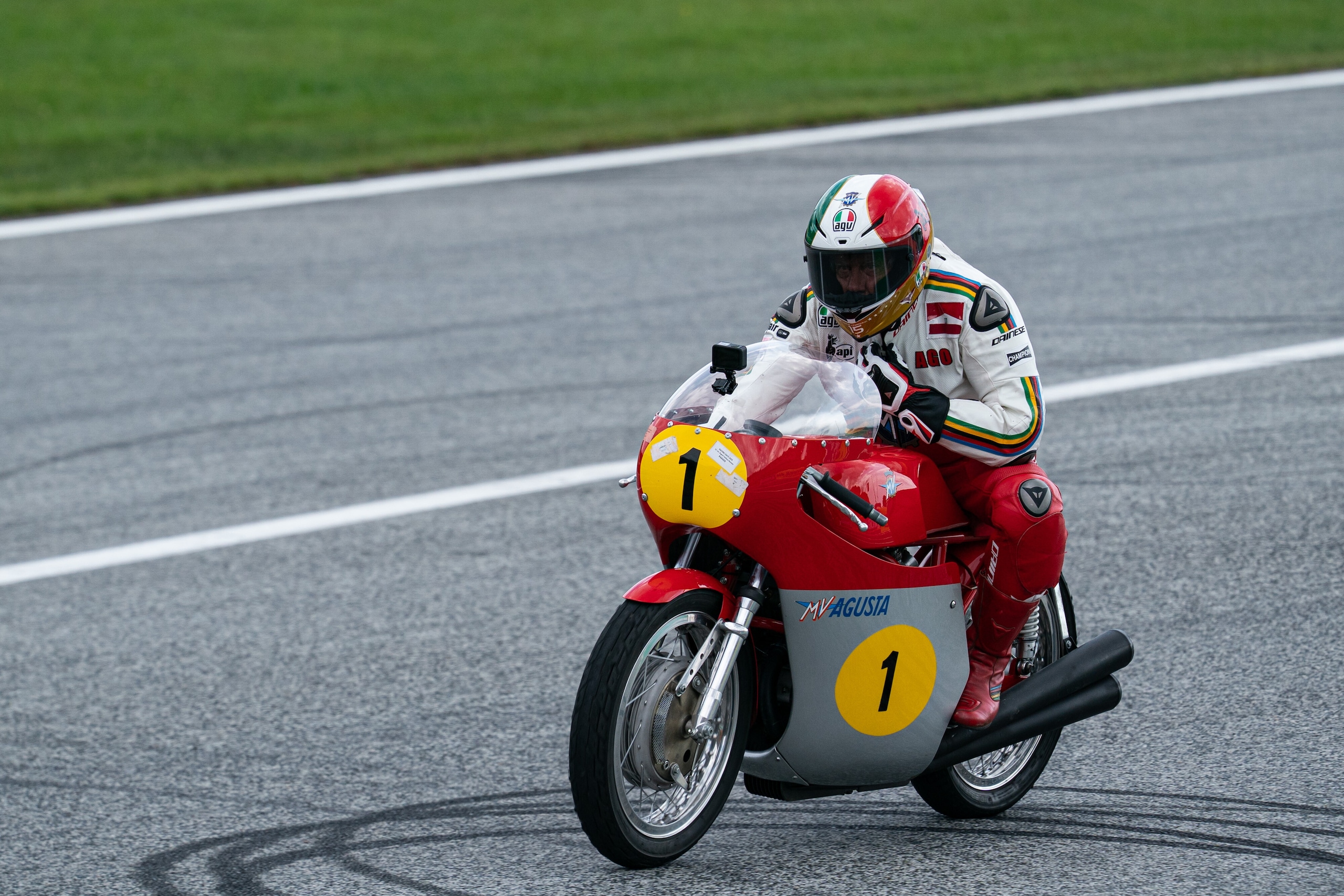 La parata delle MotoGP Legend al Red Bull Ring: tutte le foto