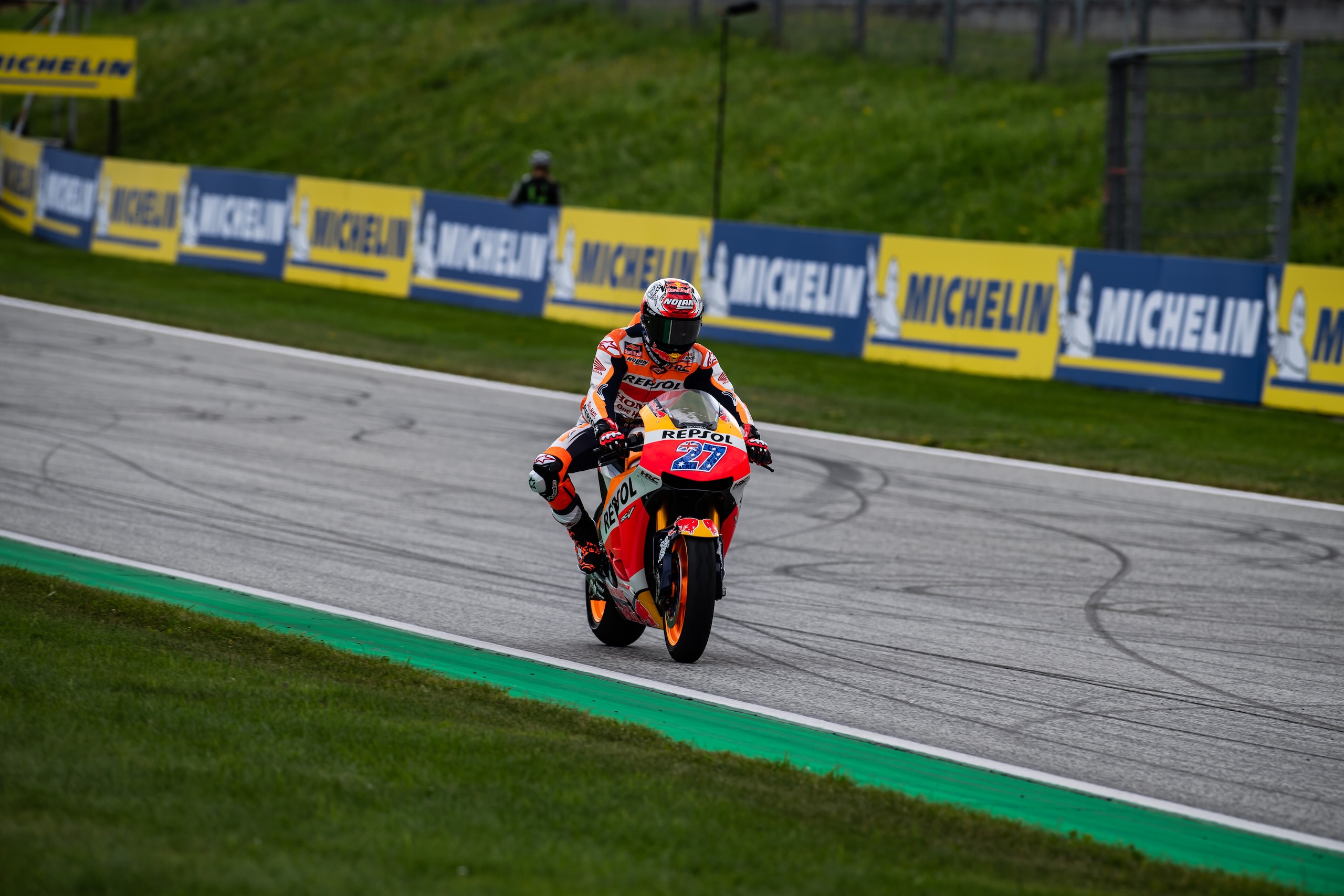 La parata delle MotoGP Legend al Red Bull Ring: tutte le foto