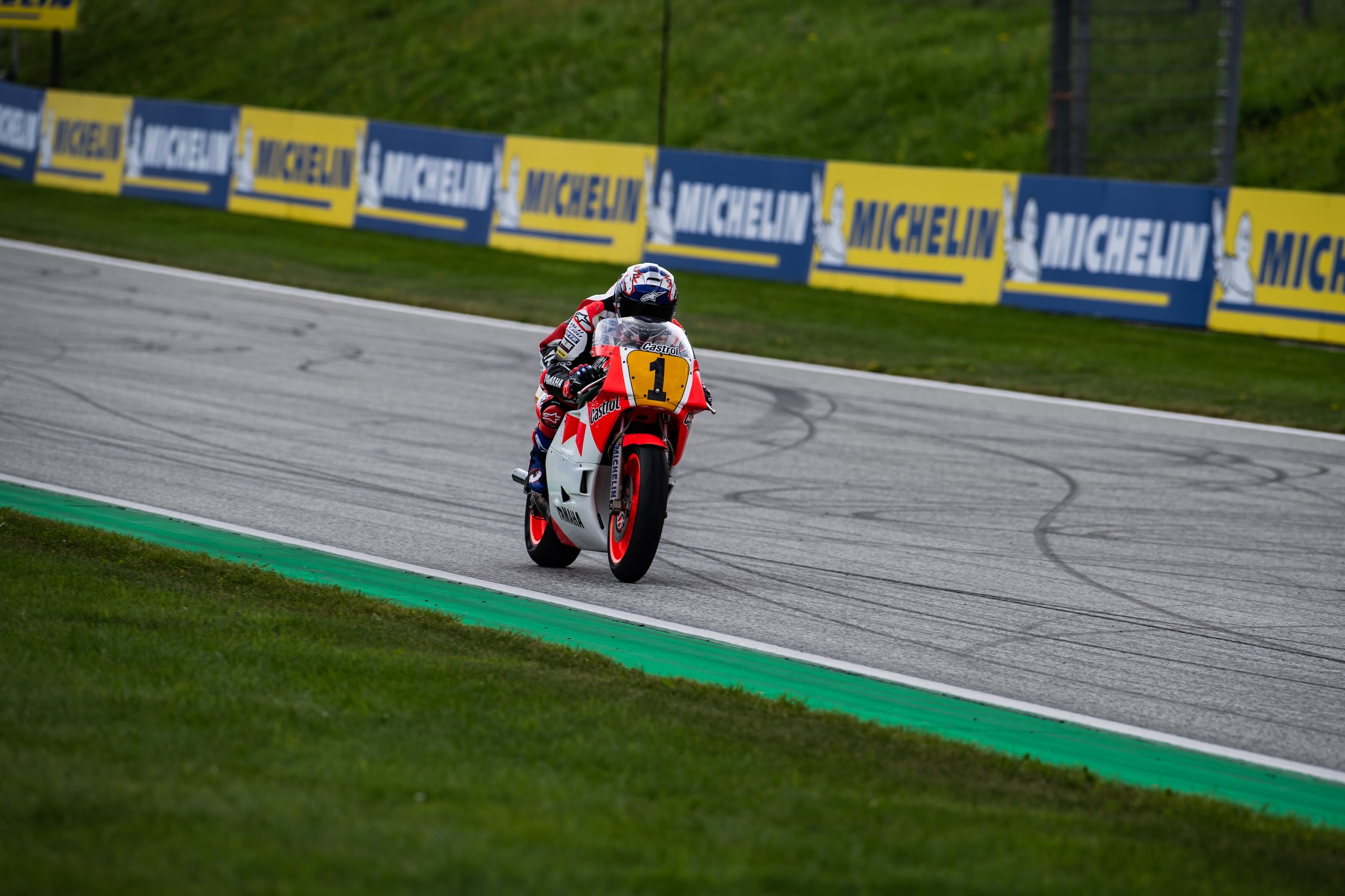 La parata delle MotoGP Legend al Red Bull Ring: tutte le foto