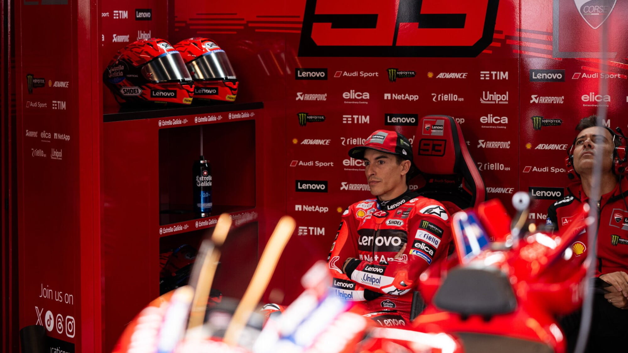 MotoGP, Marc Marquez: “Sono sicuro che Pecco e Ducati troveranno la strada”